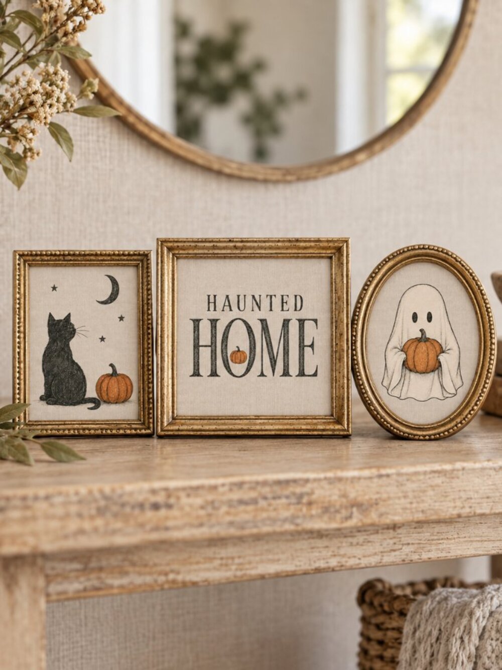 NEW Little Haunts Halloween Print Set — Set of Three
